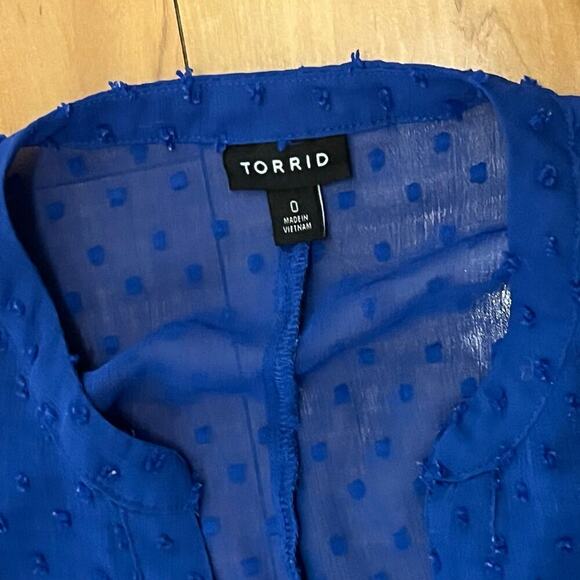 Torrid Swiss Dot Dress Size 0 - Picture 4 of 4